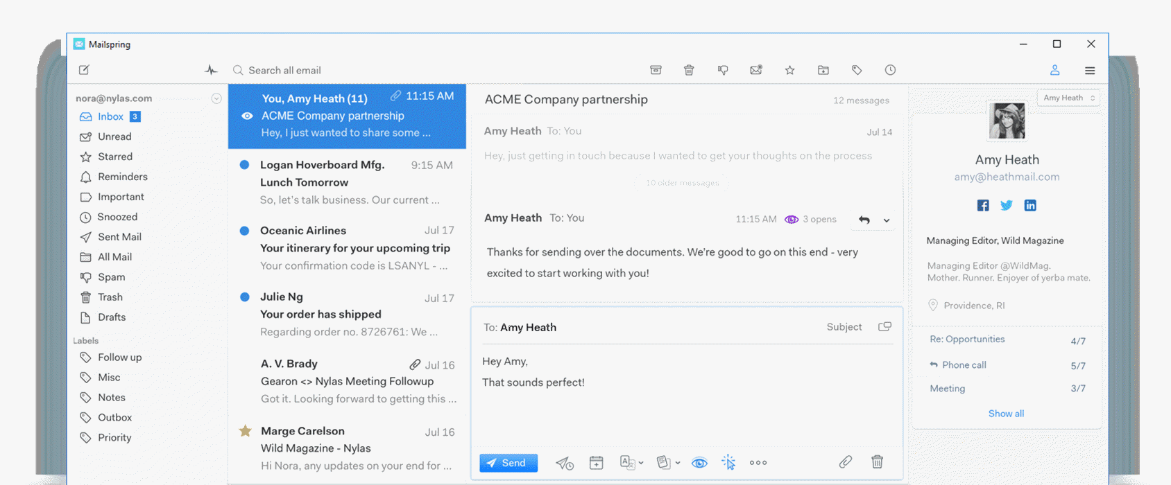 best mailing ap for mac